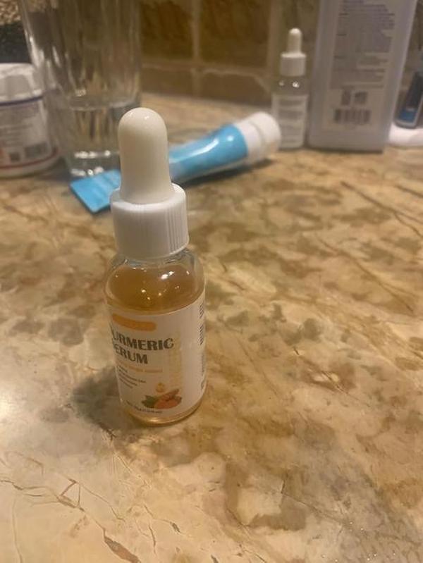 Turmeric Dark Spot Corrector Serum photo review