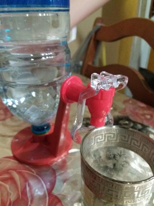 Turn a Water Bottle into a Water Dispenser: Make Your Party More Fun photo review