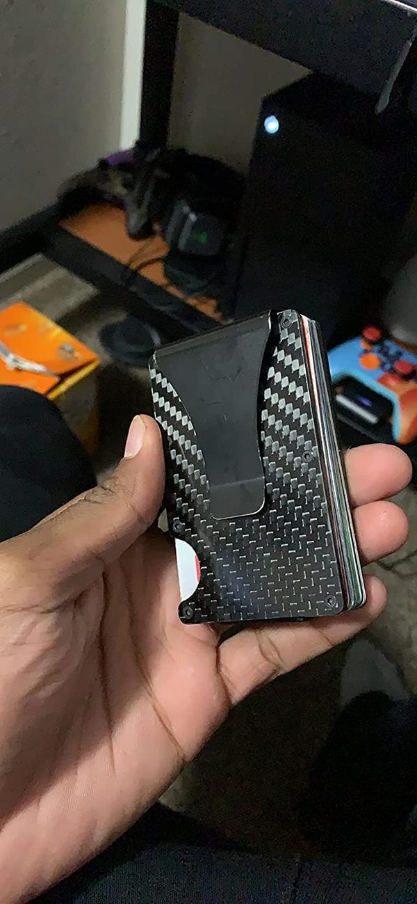 Ultra-Light Carbon Fiber Minimalist Wallet photo review