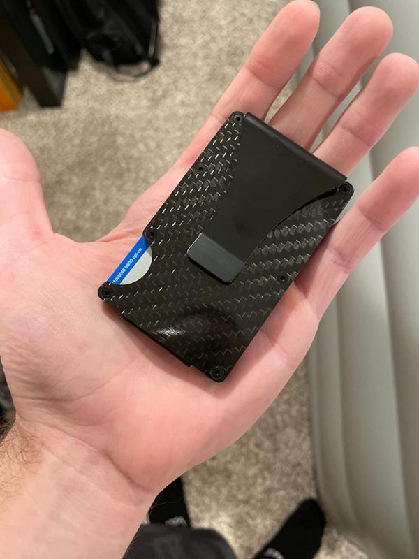 Ultra-Light Carbon Fiber Minimalist Wallet photo review