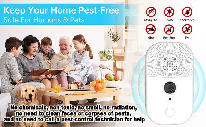 Ultrasonic Bed Bug Killer, De-acaricide Instrument Wireless