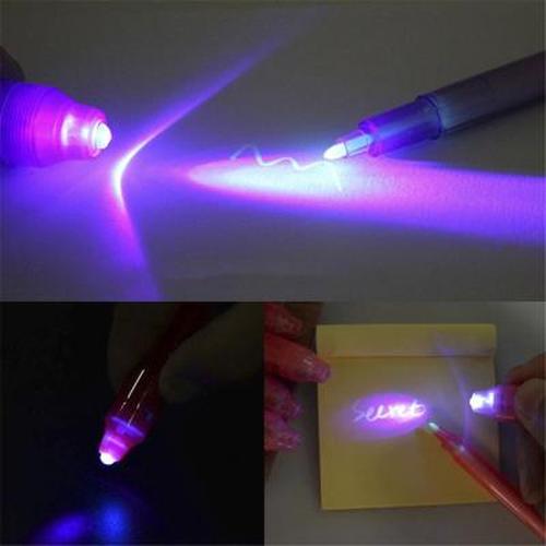 Uv Light Creative Stationery Invisible Ink Pen