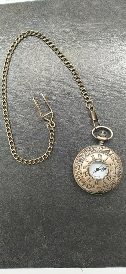 Vintage Gold Half Hunter Pocket Watch photo review