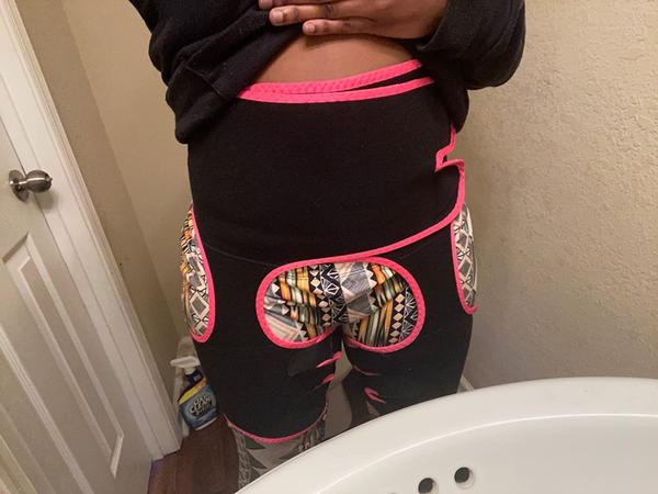 Waist Trainer Belly & Thigh Fat Burning Weight Loss Wrap With Butt Lifter photo review