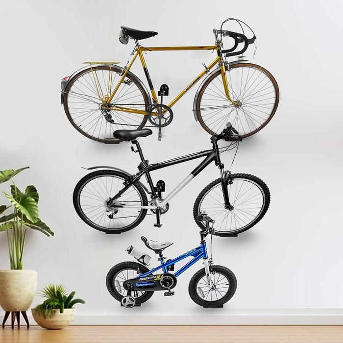 Wall Mounted Bike Pedal Hanger Rack