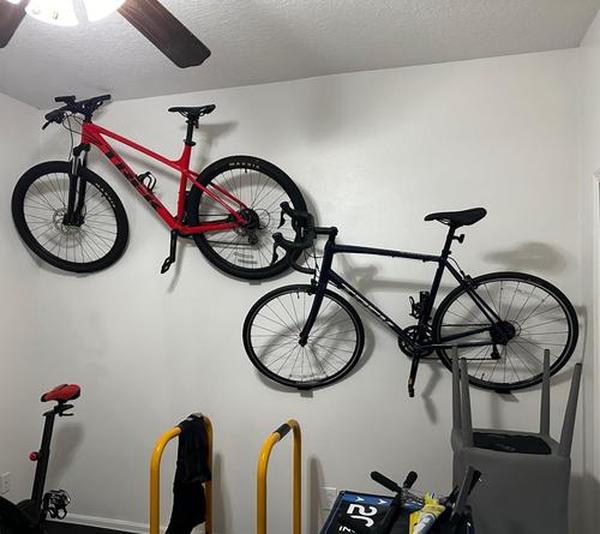 Wall Mounted Bike Pedal Hanger Rack photo review