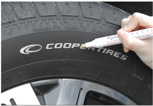 Water Proof, Non-Fading Tyre Paint Pen