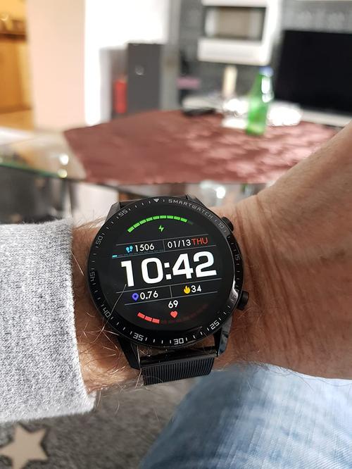 Waterproof Bluetooth smart watch phone photo review