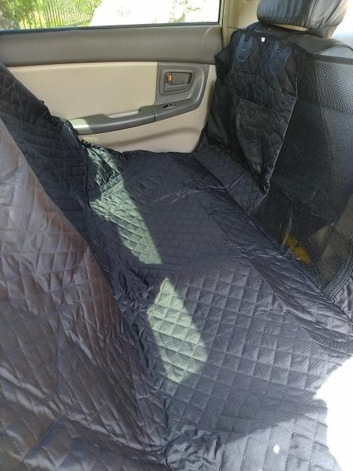 Waterproof Dog Car Seat Cover with Hammock - Keep Your Car Clean and Dry photo review