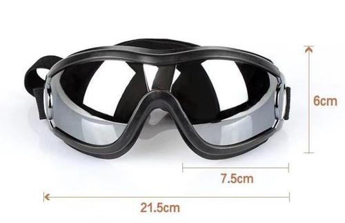 Waterproof Windproof Protective Dog Goggles with Sunscreen and UV Protection